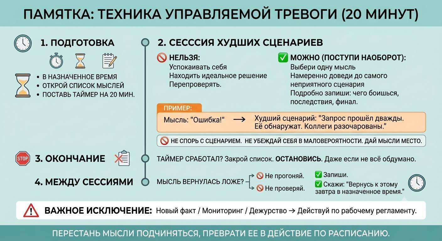 Используйте как памятку